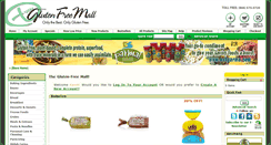 Desktop Screenshot of glutenfreemall.com